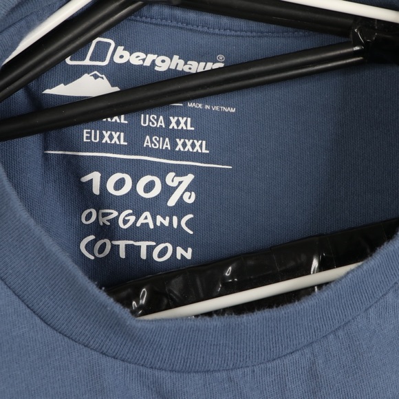 Berghaus Organic Cotton T Shirt Mens 2XL - Picture 5 of 7
